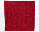 Red Napkins - Floral Napkins