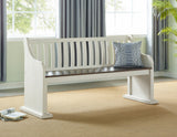 Joanna 6 Piece Bench Dining Set (Table, Bench with Back & 4 Side Chairs)