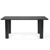 Johson 67" Modern Solid Oak Rectangle Dining Table