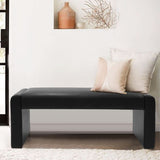 Kaia 47" Modern Waterfall Bench