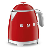 Mini Electric Kettle (3 Cups) - Retro-Style Red