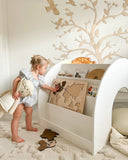 KUMPU Montessori bookshelf | white