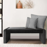 Kaia 47" Modern Waterfall Bench