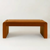 Kaia 47" Modern Waterfall Bench