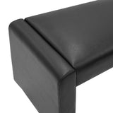 Kaia 47" Modern Waterfall Bench