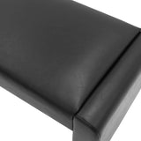Kaia 47" Modern Waterfall Bench