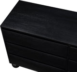 Kent Dresser - Elegant Solid Ash Wood Storage Solution with Timeless Art Deco Design and Luxury Appeal
