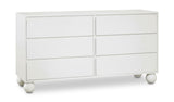 Kent Dresser - Elegant Solid Ash Wood Storage Solution with Timeless Art Deco Design and Luxury Appeal
