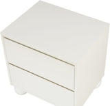 Kent Night Stand - Sleek Ash Wood Design with Elegant Ball Legs for a Timeless Bedroom Upgrade