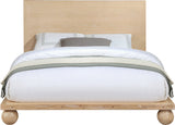 Kent Bed - Elegant Solid Ash Wood Design with Luxurious Ball Legs for a Modern Bedroom Upgrade