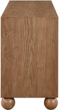 Kent Dresser - Elegant Solid Ash Wood Storage Solution with Timeless Art Deco Design and Luxury Appeal