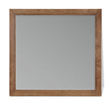 Kent Mirror - Elevate Your Space with a Sleek Art Deco Design Crafted from Solid Ash Wood Elegance