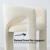 Khloe Modern Chenille Dining Chair with Arms (Set of 6)