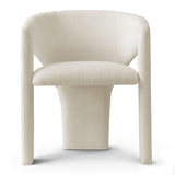 Khloe Modern Chenille Dining Chair with Arms (1-Piece)