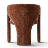 Khloe Modern Chenille Dining Chair with Arms (Set of 6)