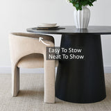 Khloe Modern Chenille Dining Chair with Arms (1-Piece)