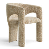 Khloe Modern Leopard Chair with Arms (1-Piece)