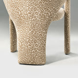 Khloe Modern Leopard Chair with Arms (1-Piece)