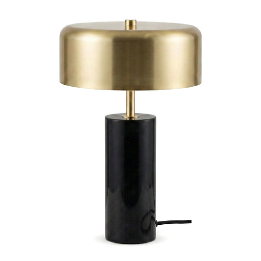 Kinetic Table Lamp - Gold outer and White inner