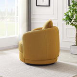 Dylan Gold Boucle Lounge Chair