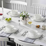 Leah 24 Piece Dinnerware Set for 8
