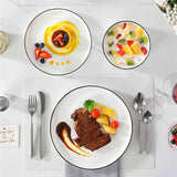 Leah 18 Piece Dinnerware Set