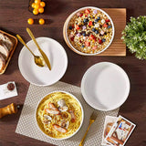 Leah Stoneware Pasta Bowls Set of 4