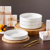 Leah Stoneware Pasta Bowls Set of 4