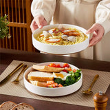 Leah Stoneware Pasta Bowls Set of 4