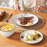 Leila 12 Piece Dinnerware Set