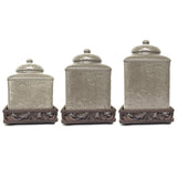 Savannah Canister & Base Set