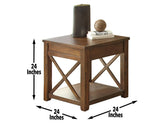 Lenka 3-Piece Lift-Top Cocktail Set (Lift-Top Cocktail & 2 End Tables)