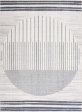 Thad Medium Gray Washable Area Rug