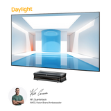 LTV-3000 Pro Plus 100''-120'' Daylight ALR Screen Bundle