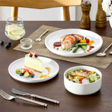 Luna Marble Pink 24 Piece Dinnerware Set for 8