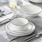 Luna 24 Piece Dinnerware Set