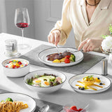 Luna 24 Piece Dinnerware Set