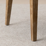 Lawrence Modern Upholstered Dining Chairs with Arms (Set of 2)