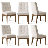 Lawrence Modern Upholstered Dining Chair (Set of 6)