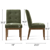 Lawrence Modern Upholstered Dining Chair (Set of 2)