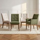 Lawrence Modern Upholstered Dining Chair (Set of 4)