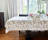 Gold Metallic Tablecloth