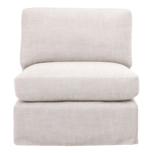 Lena Modular Slipcover 1-Seat Armless Chair