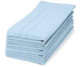 Light Blue Napkins - Double Hemstitch