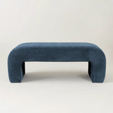 Lily 47" Chenille Accent Waterfall Bench