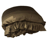 Lily Washed Linen Ruffled Bedding Set