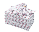 Linen Napkins - Grid Napkins Set of 4 & 8