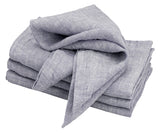 Plain Linen Napkins - Set of 4