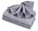 Plain Linen Napkins - Set of 4