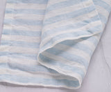 Light Blue Ticking Stripe Napkins